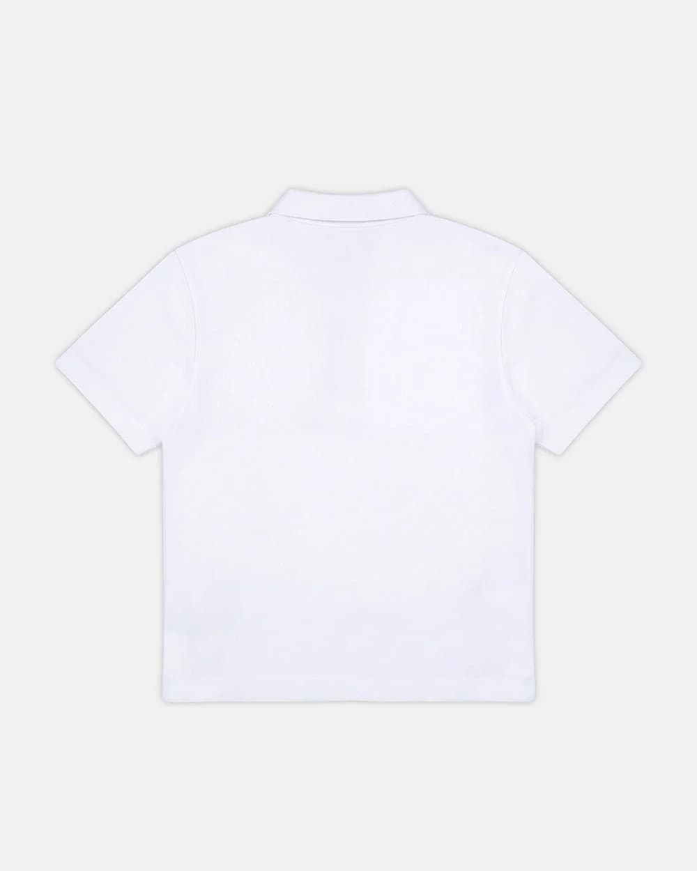 TARTAN SCRIPT POLO WHITE 3