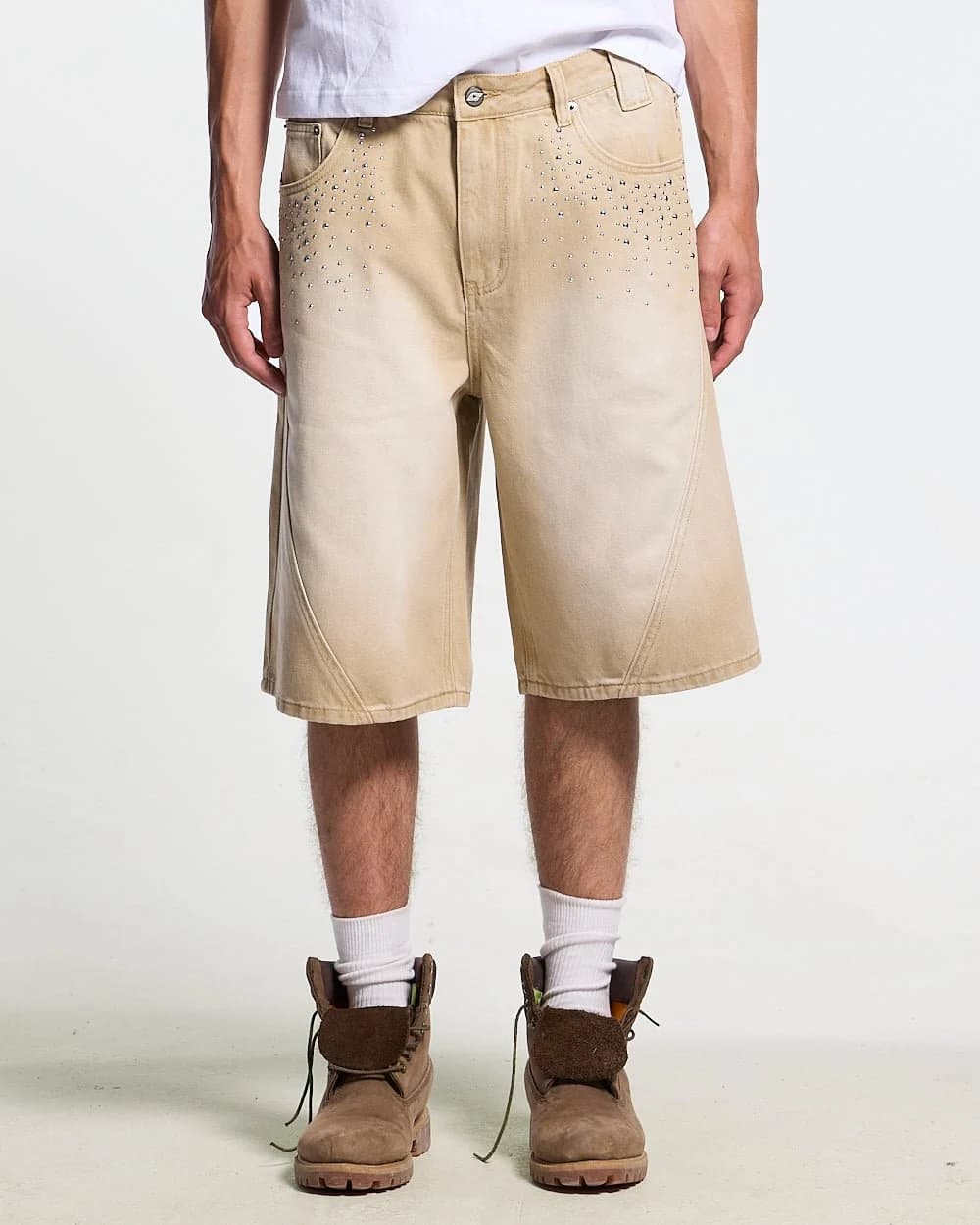 SPARK SHORTS BEIGE by COLD CULTURE