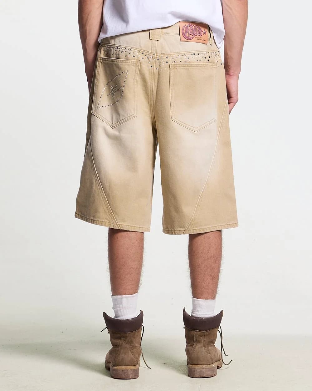 SPARK SHORTS BEIGE by COLD CULTURE