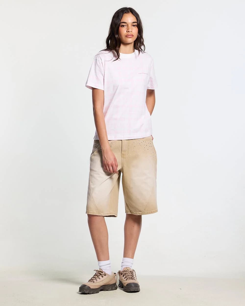 SPARK SHORTS BEIGE by COLD CULTURE