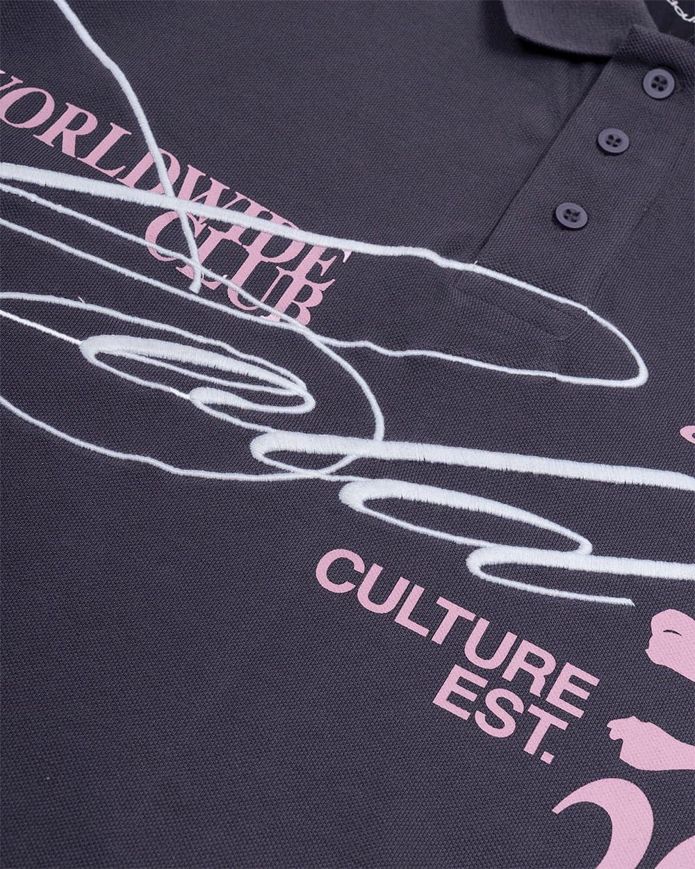 DIRTY SKULL POLO DARK GREY 8