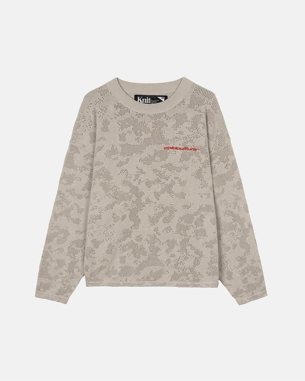 HURRACAINE LONGSLEEVE KNIT BEIGE 2
