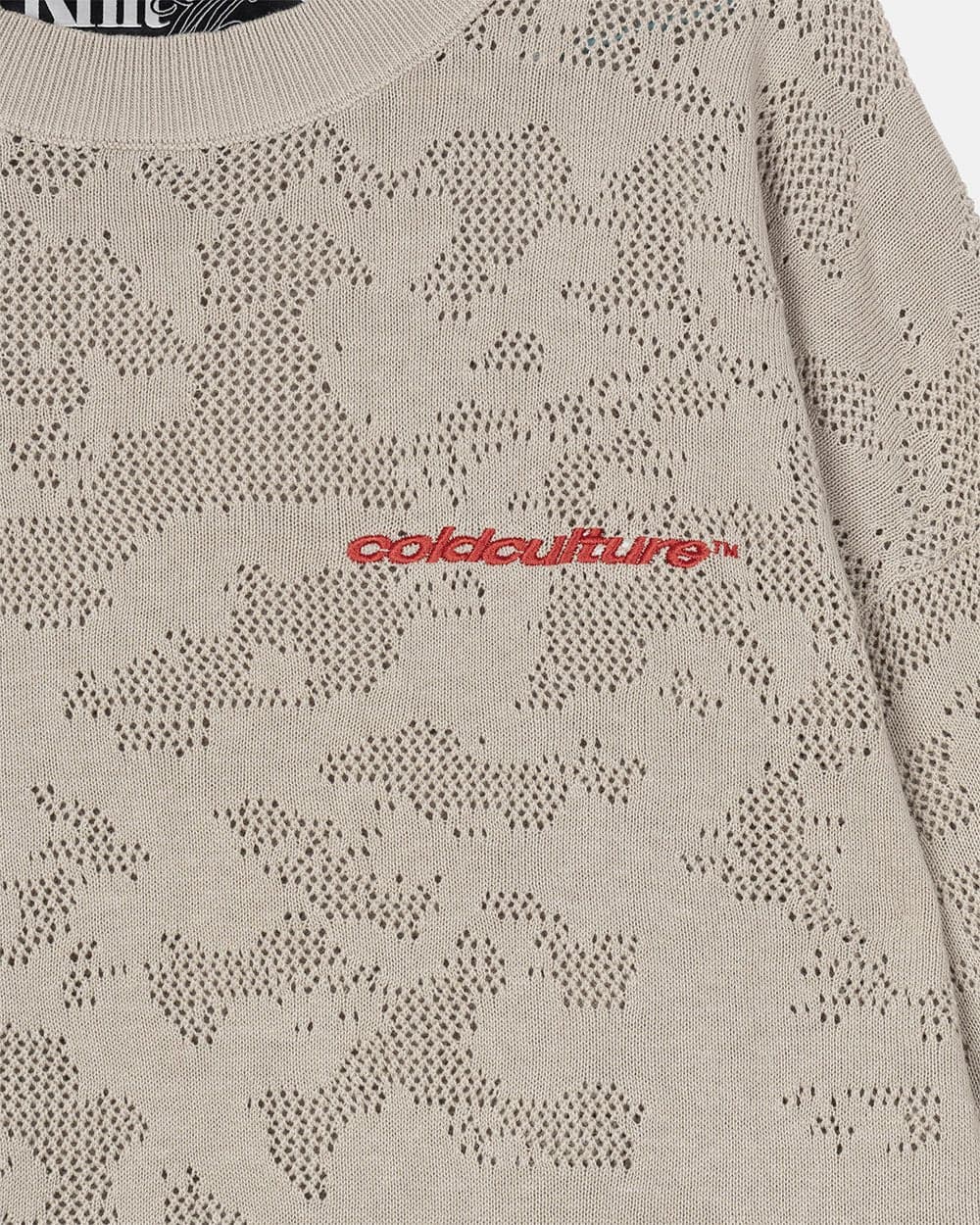 HURRACAINE LONGSLEEVE KNIT BEIGE 6