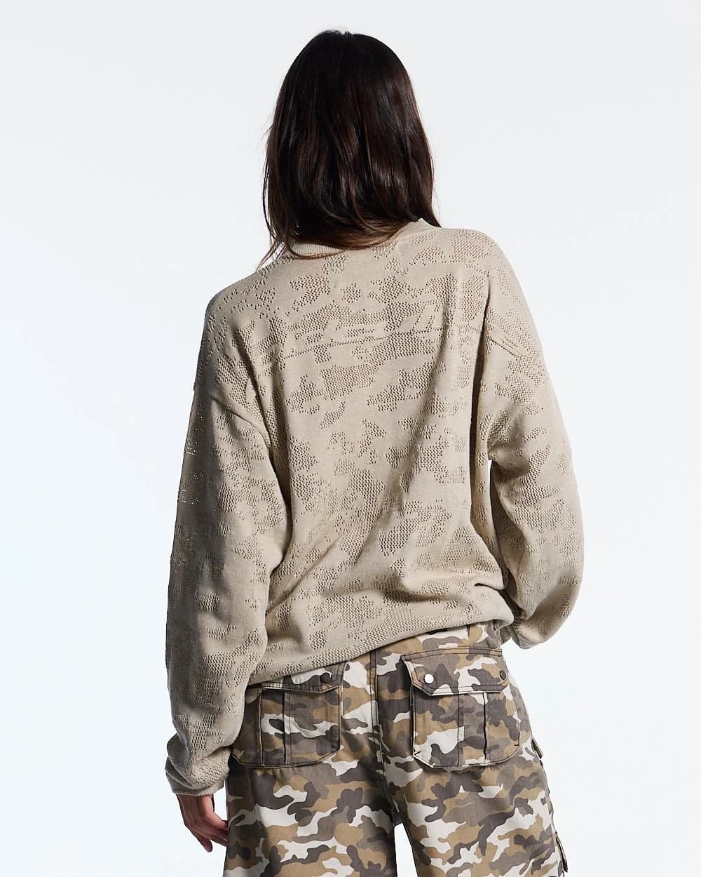 HURRACAINE LONGSLEEVE KNIT BEIGE 10