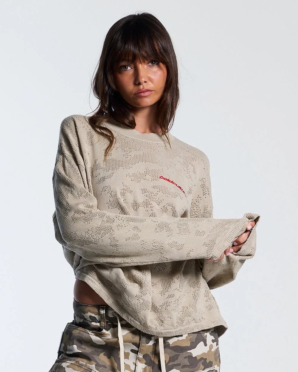 HURRACAINE LONGSLEEVE KNIT BEIGE 9