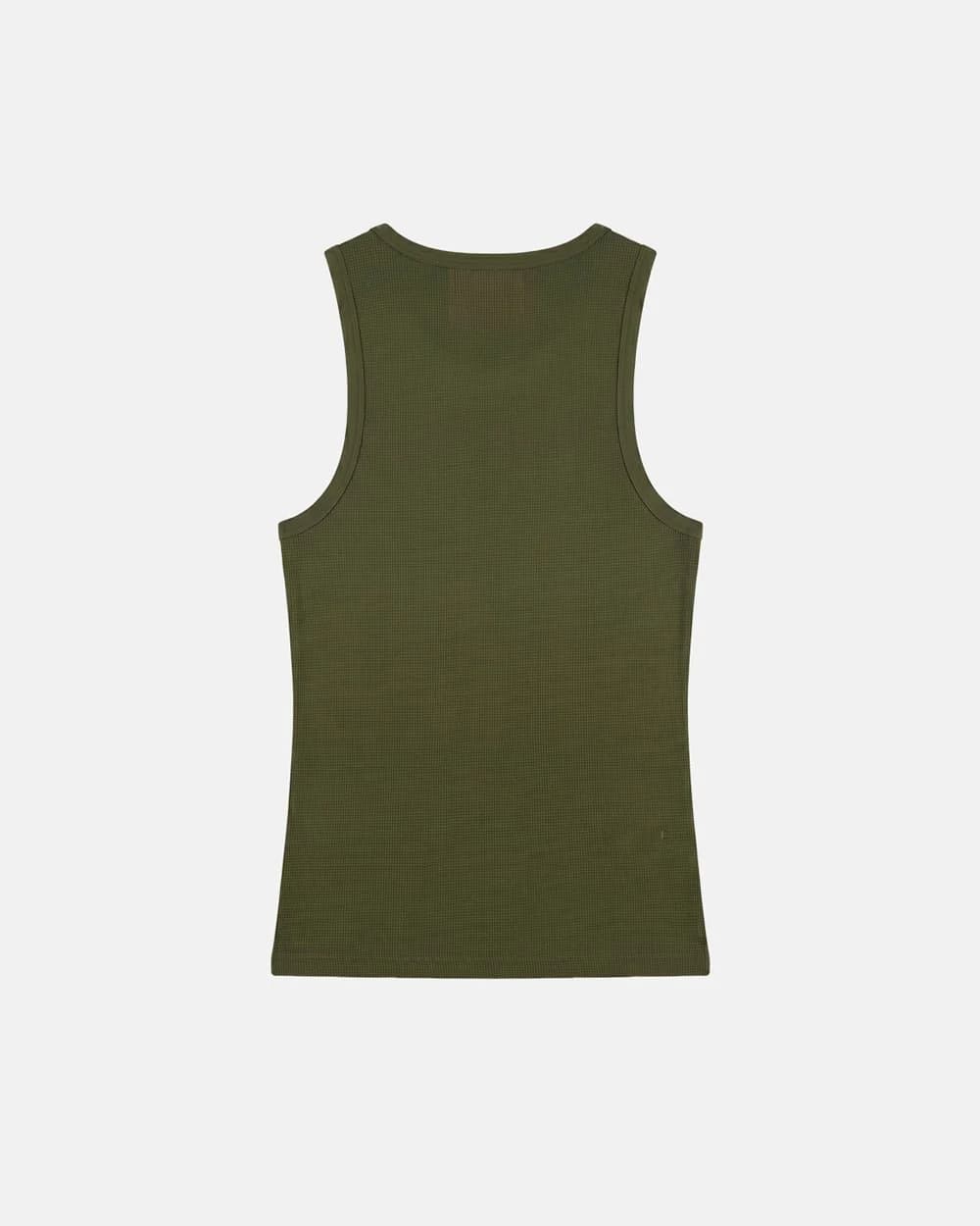 SPEED WAFFLE TANK TOP GREEN 3