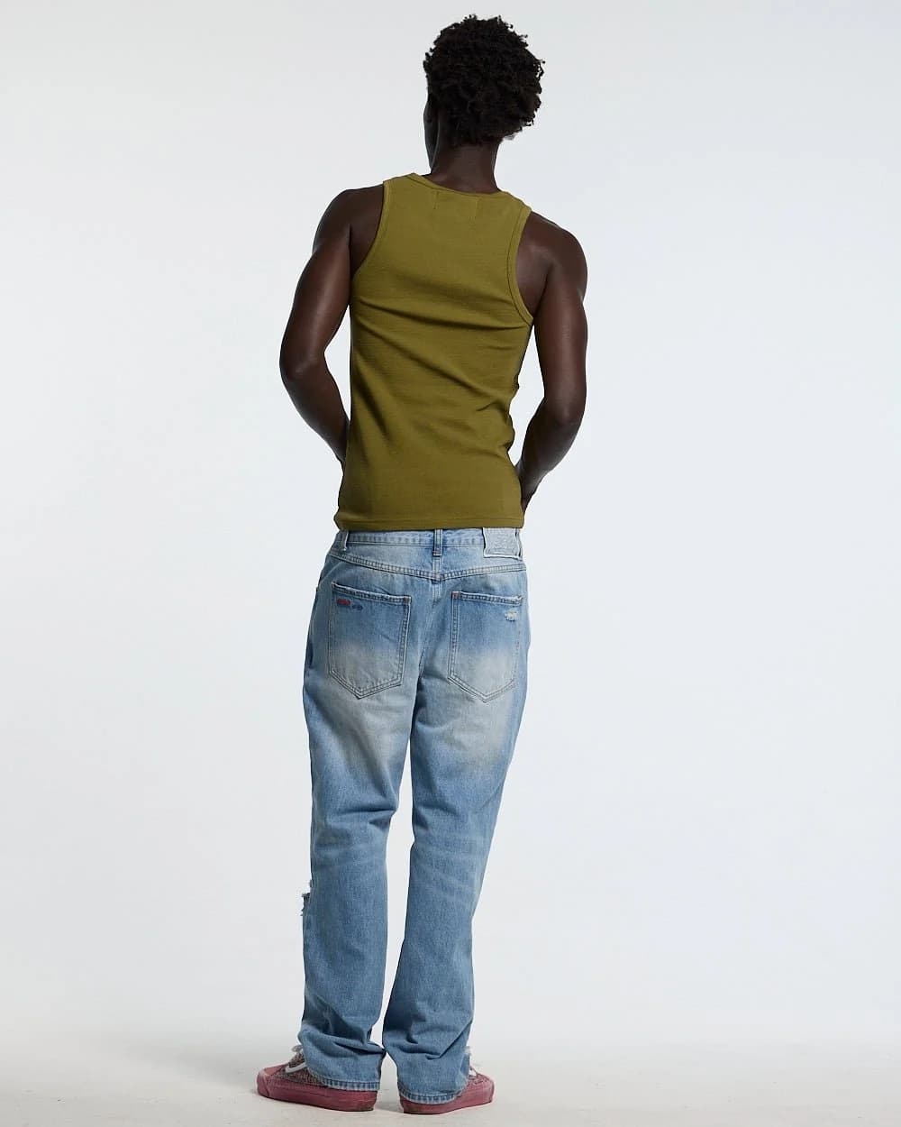 SPEED WAFFLE TANK TOP GREEN 6
