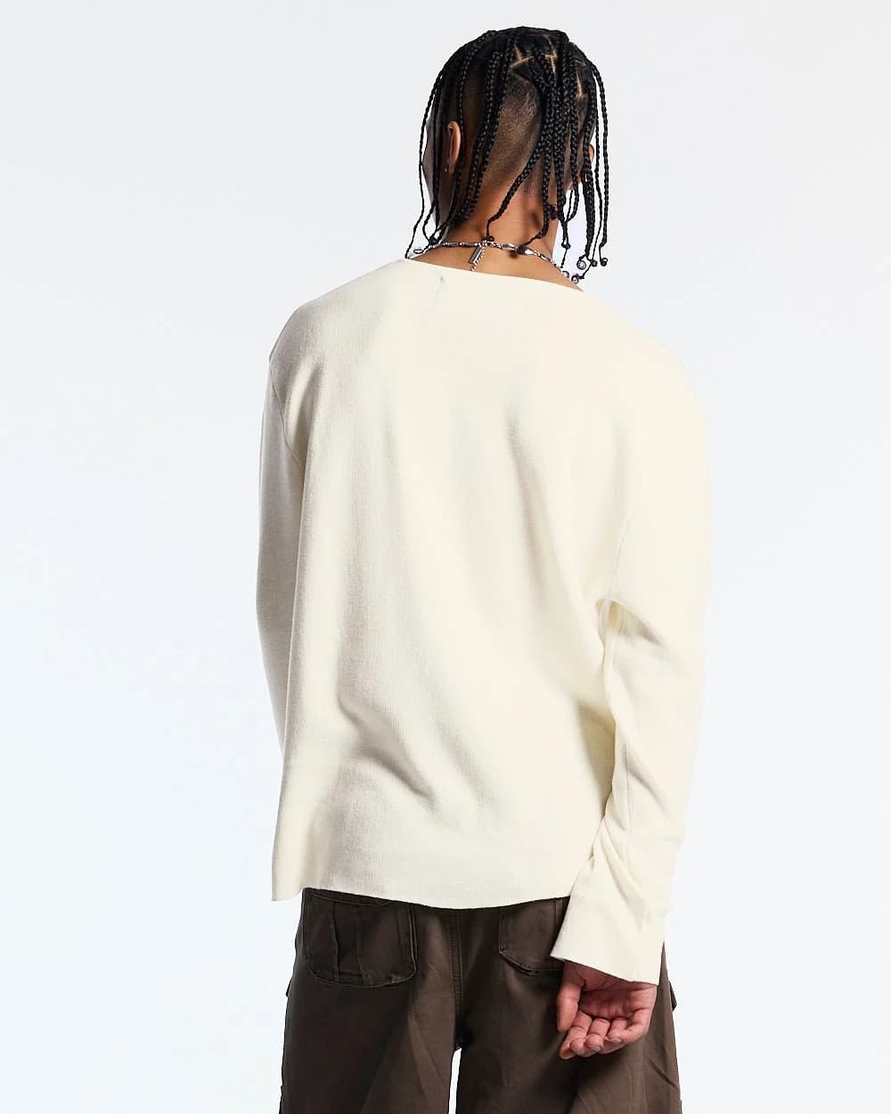 HOOK KNIT BEIGE 3