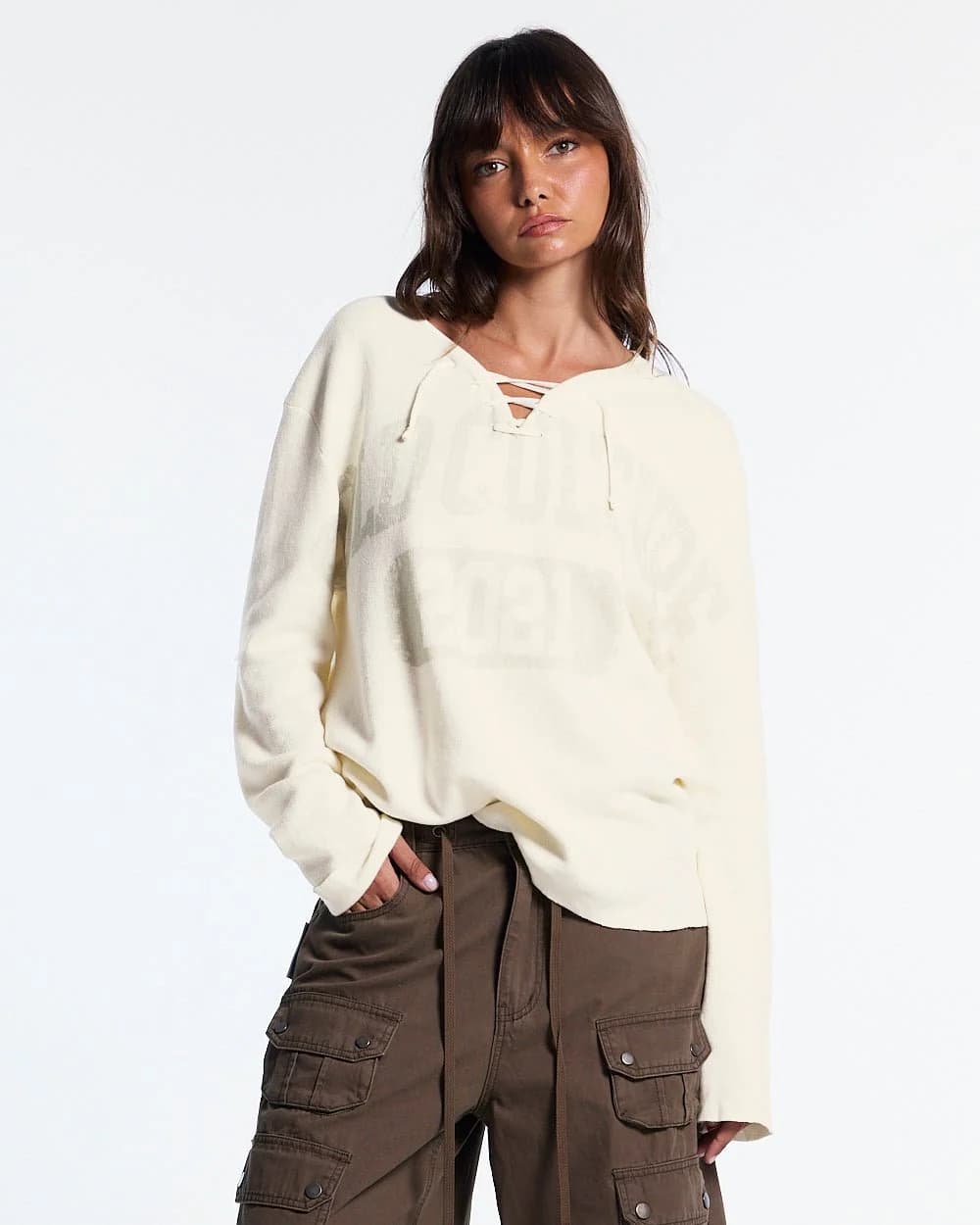 HOOK KNIT BEIGE 7