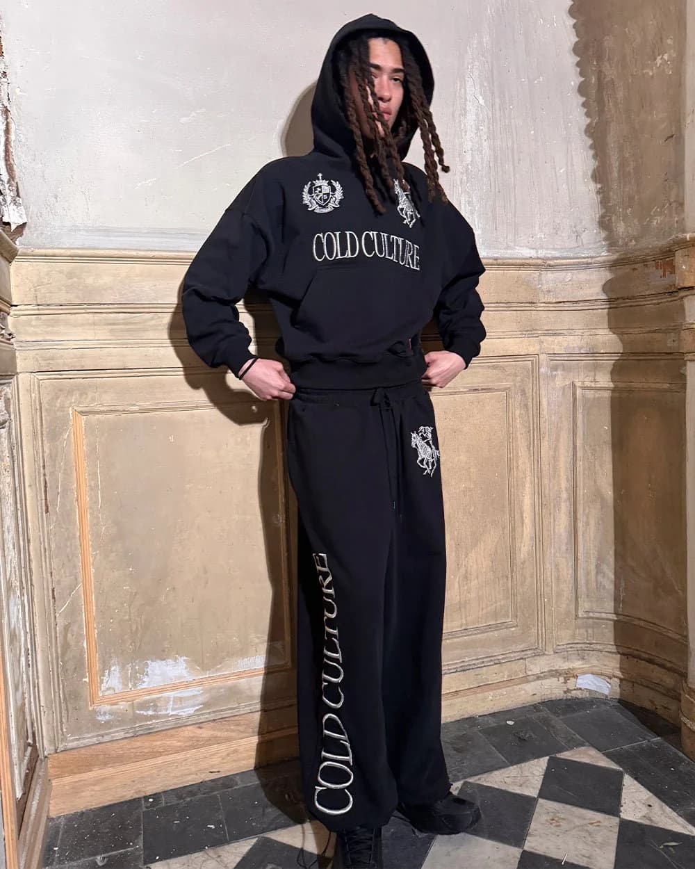 RIDING CLUB SWEATPANTS BLACK 14