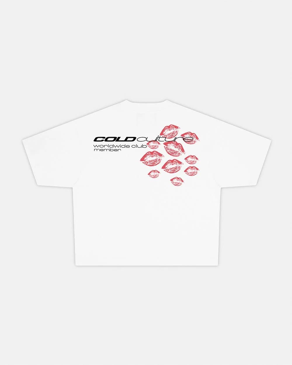 KISS IN THE ASTROS TEE WHITE by COLD CULTURE