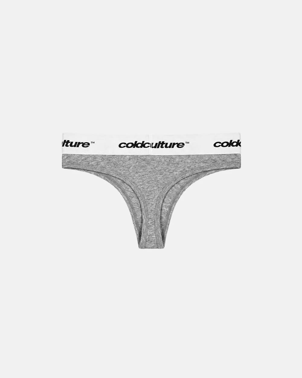GIRLS CLUB THONG PACK WHITE AND GREY 6
