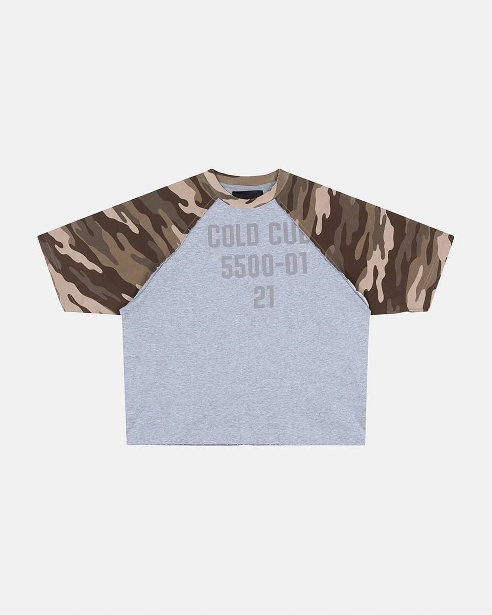 CHAINS CAMO TEE GREY by COLD CULTURE