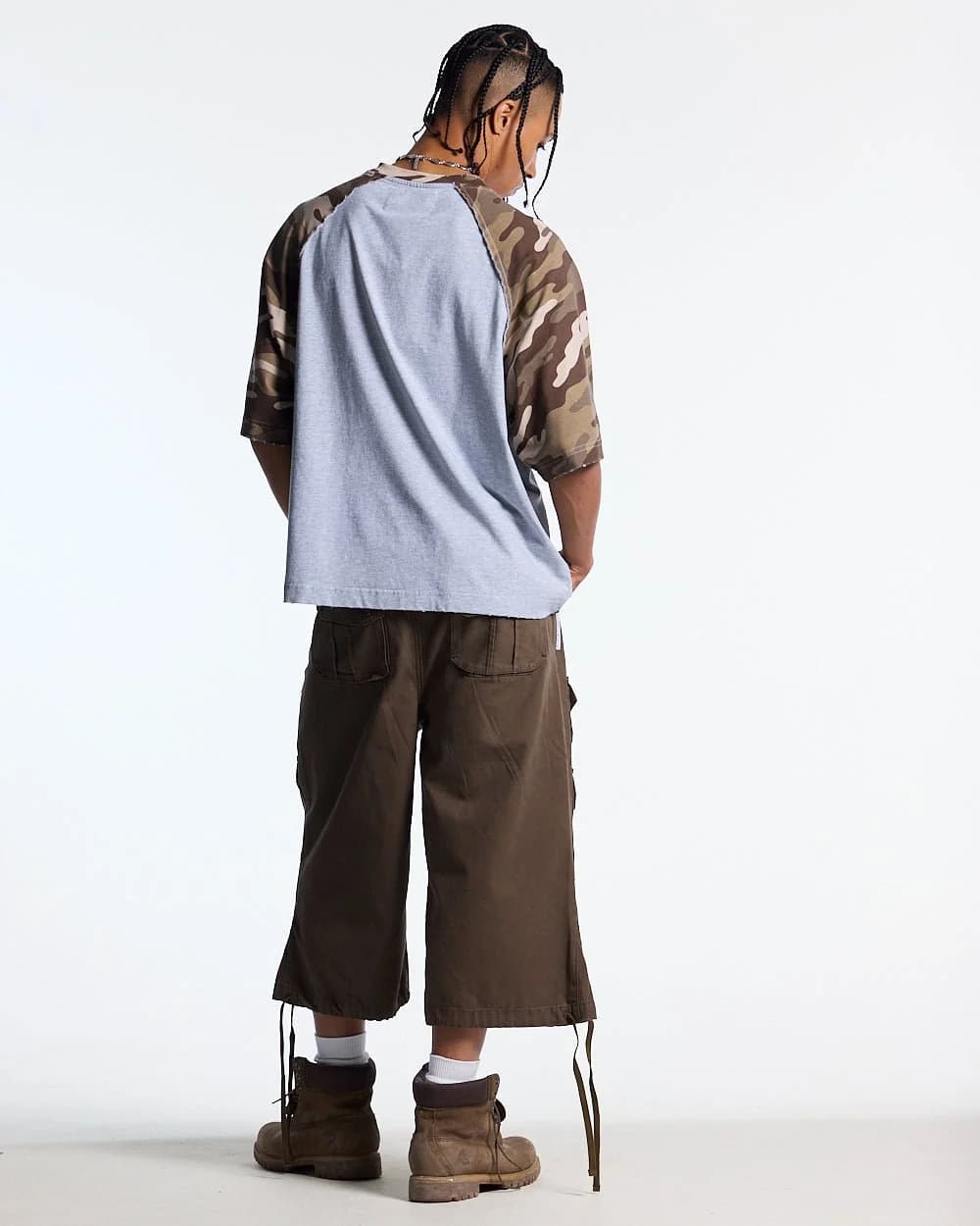 CHAINS CAMO TEE GREY 8