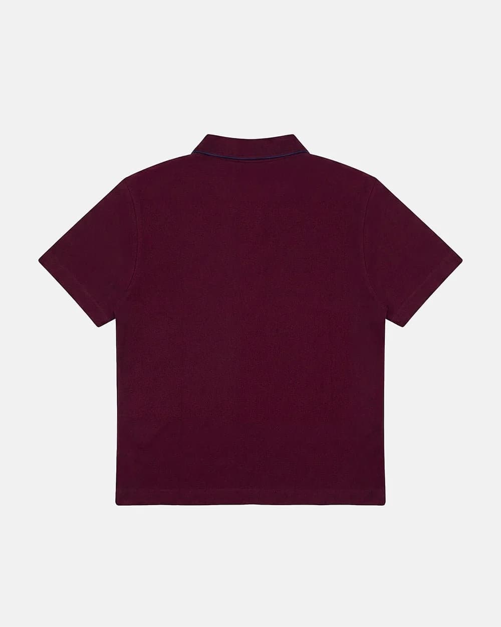 TARTAN SCRIPT POLO RED 3