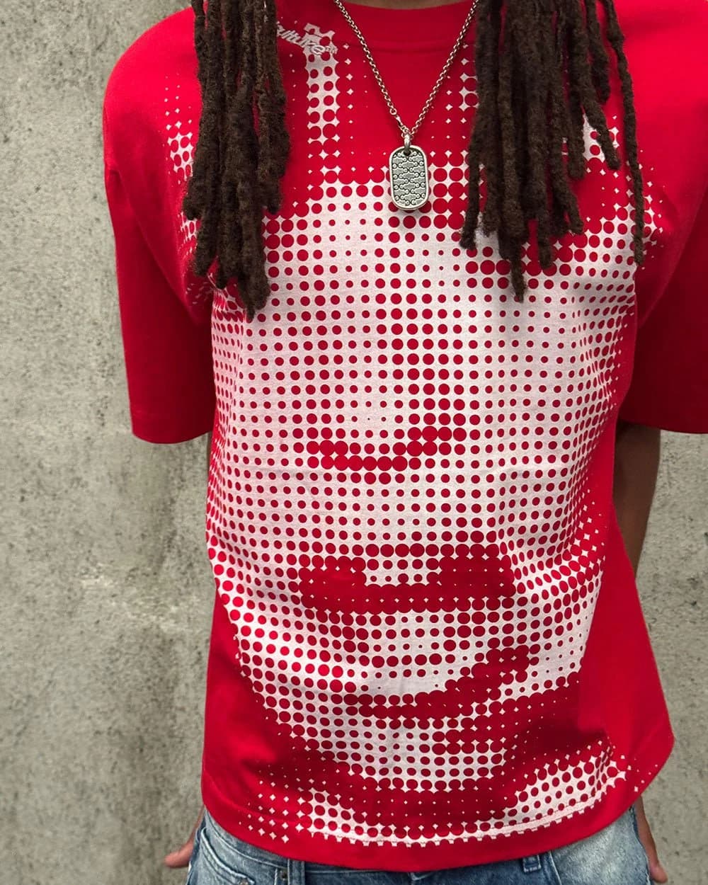 OOPS! TEE RED 8