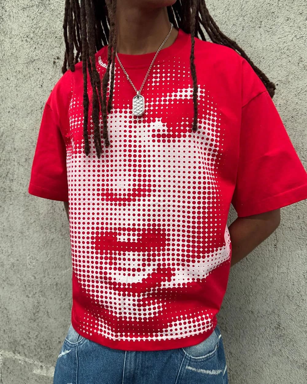 OOPS! TEE RED 7