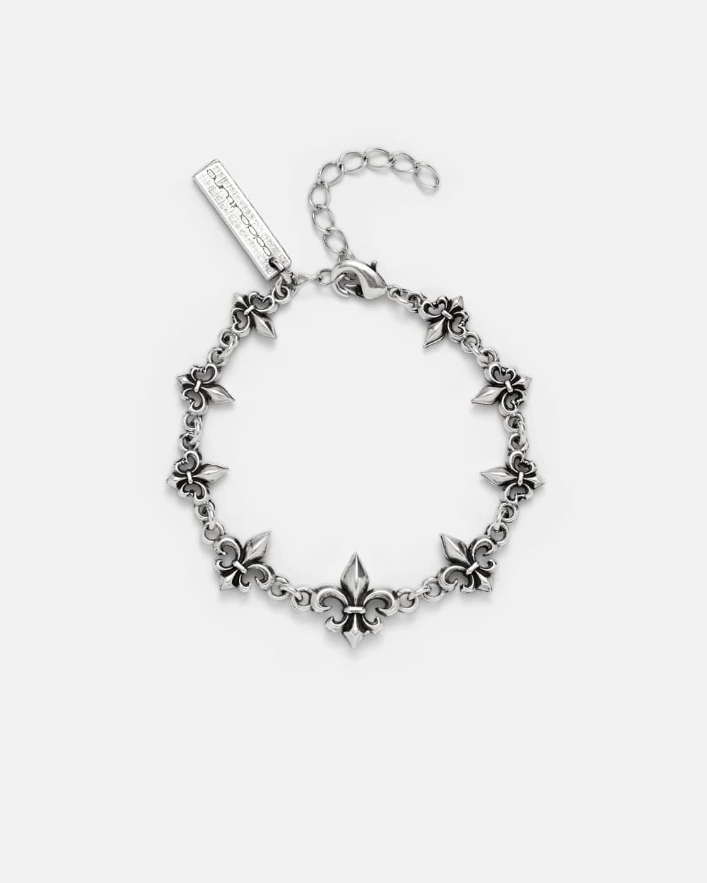 LOOSE ICON BRACELET SILVER by COLD CULTURE