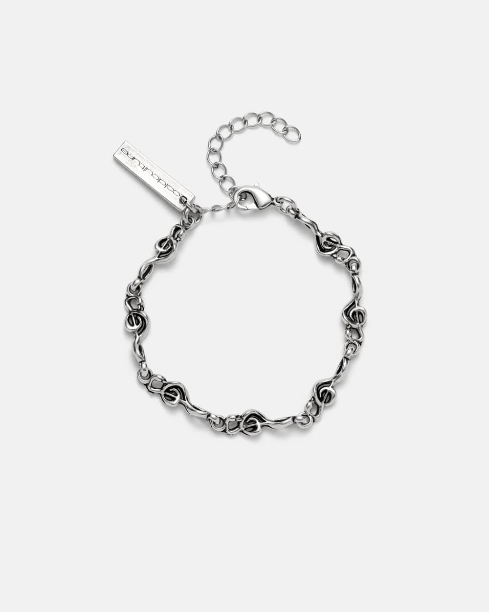 BEAT IT BRACELET SILVER by COLD CULTURE