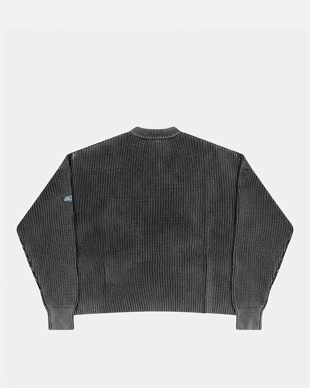 SILICONE DETAIL KNIT DARK BROWN 3