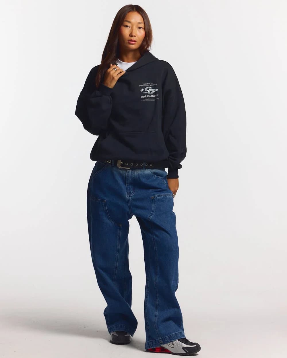 SPARKLY HOODIE BLACK 5
