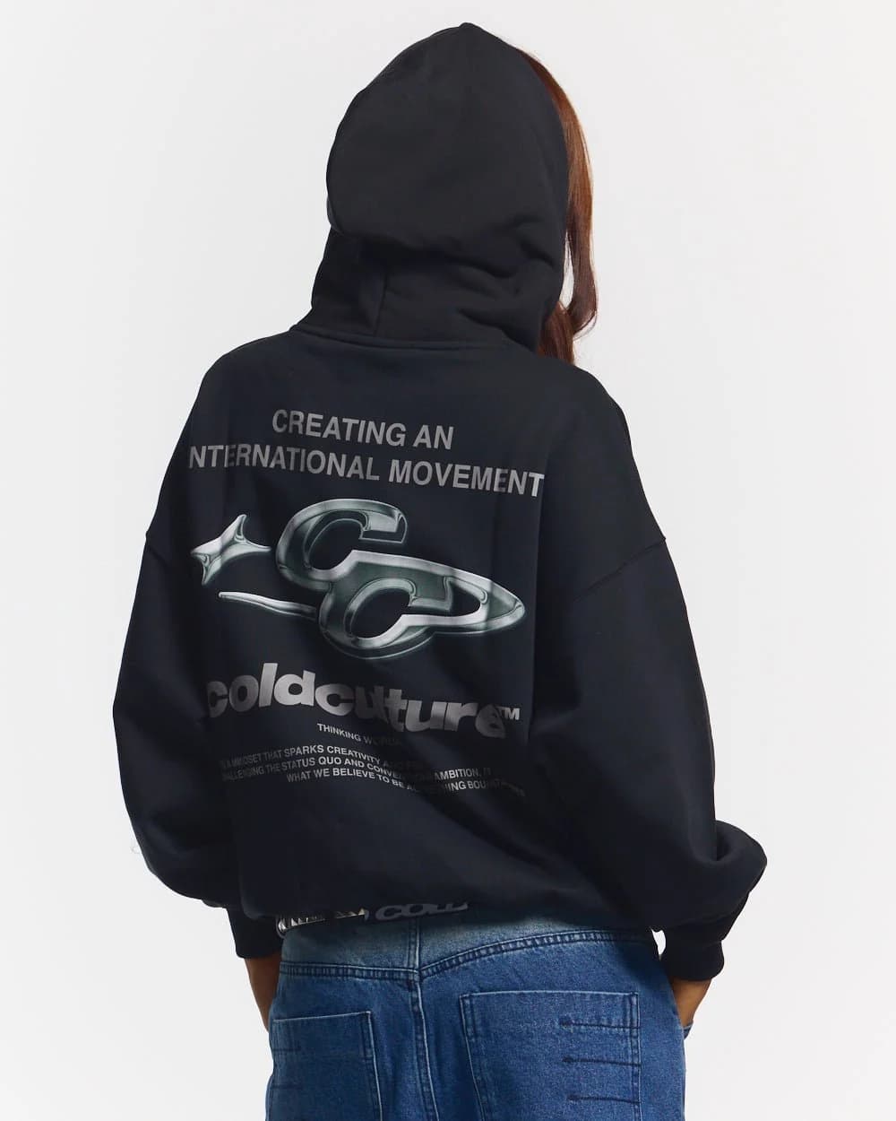 SPARKLY HOODIE BLACK 6