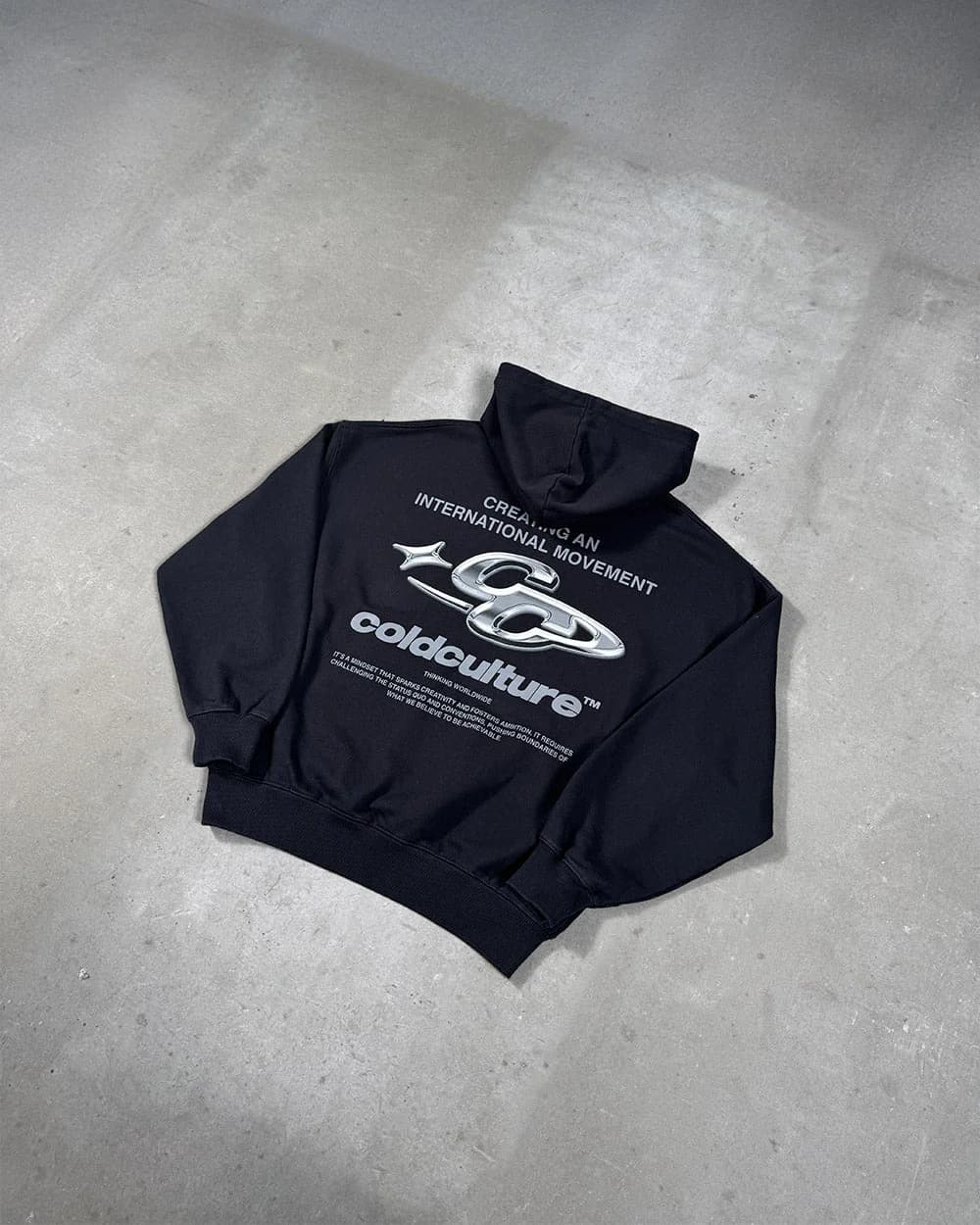 SPARKLY HOODIE BLACK 9