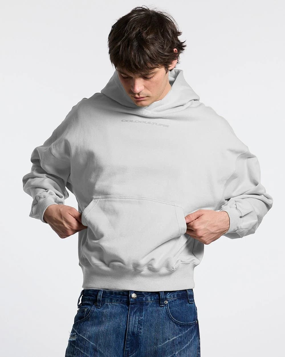 COSMOS ARC HOODIE LIGHT GREY 4