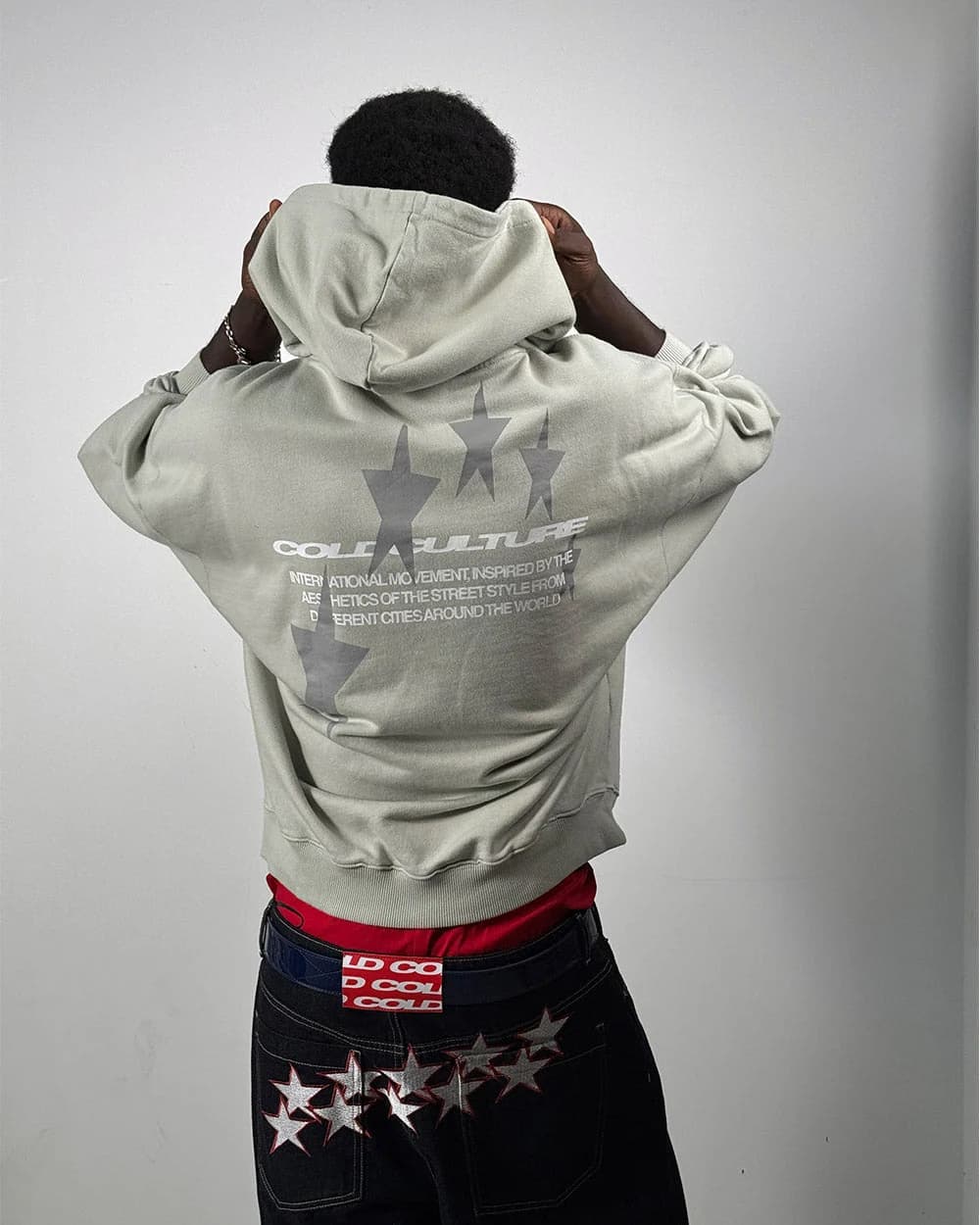 COSMOS ARC HOODIE LIGHT GREY 7