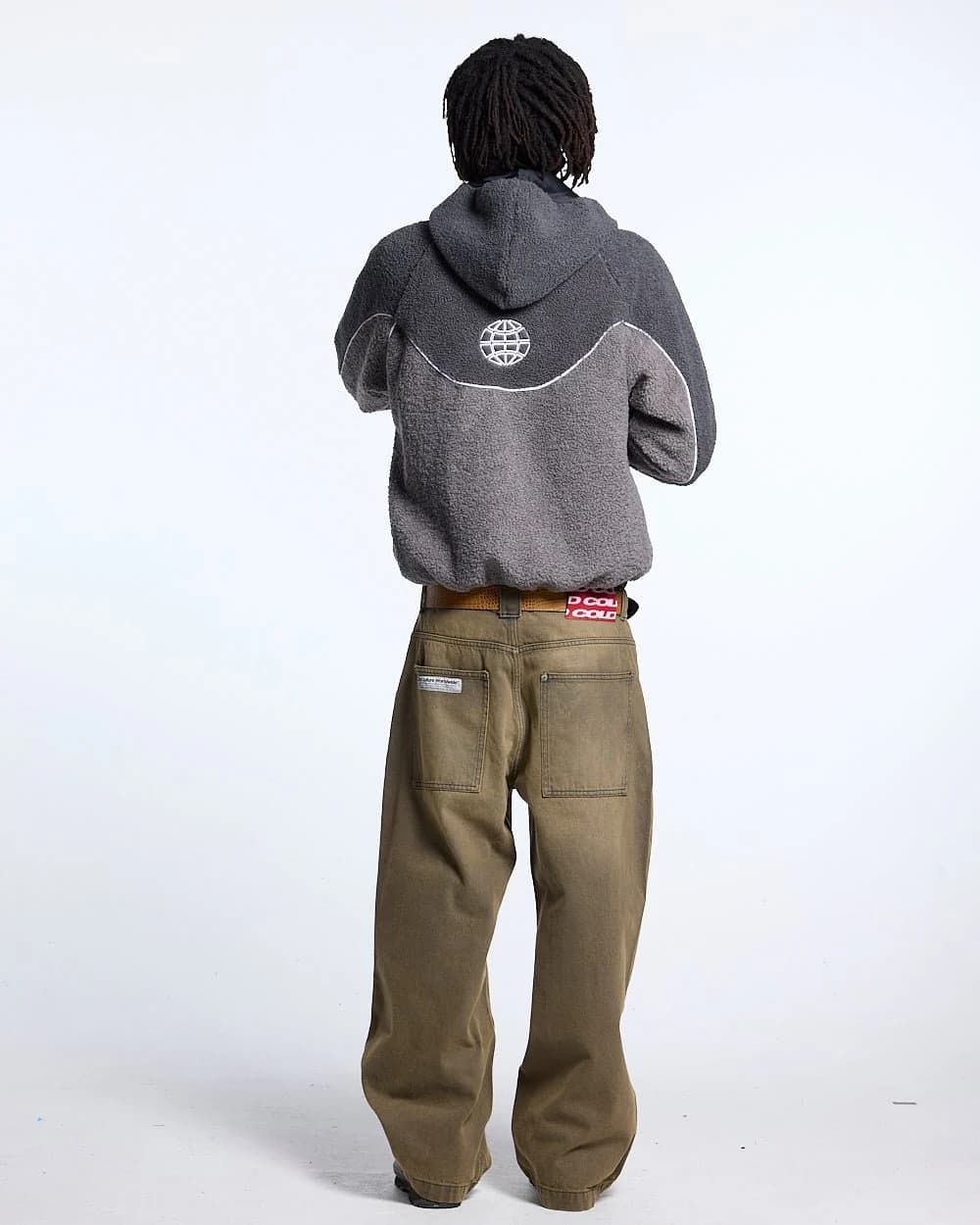 NO RISK FLEECE JACKET HEAVY GREY/DUST GREY 4