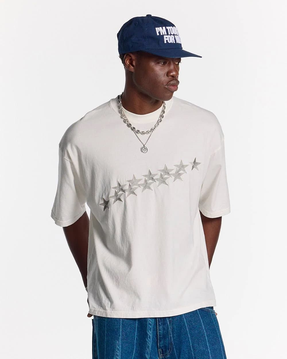 STARS TEE IVORY WHITE 2