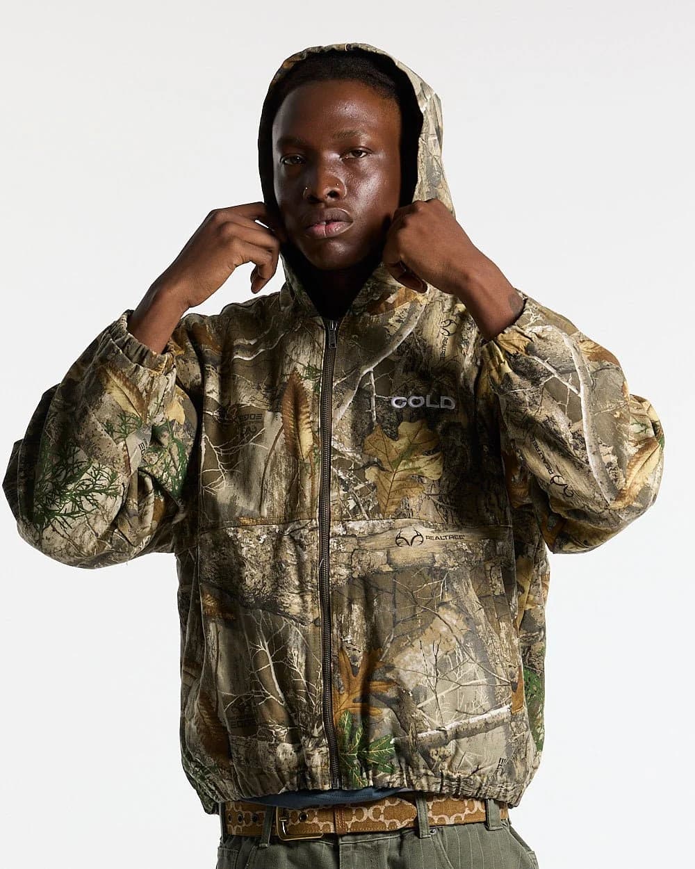 HOODED JACKET REALTREE by COLD CULTURE