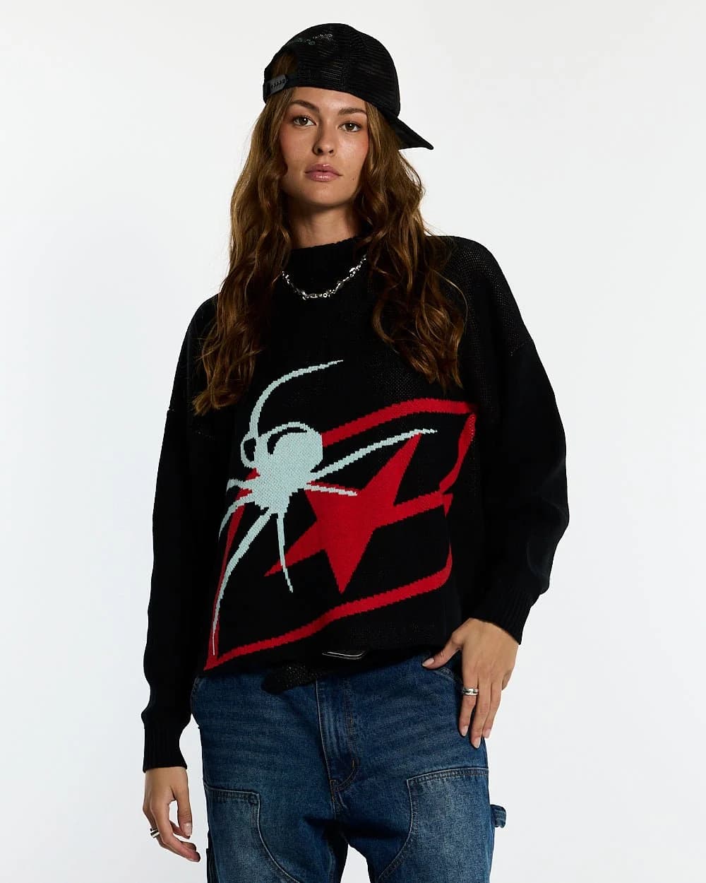 SPIDER KNIT BLACK 5