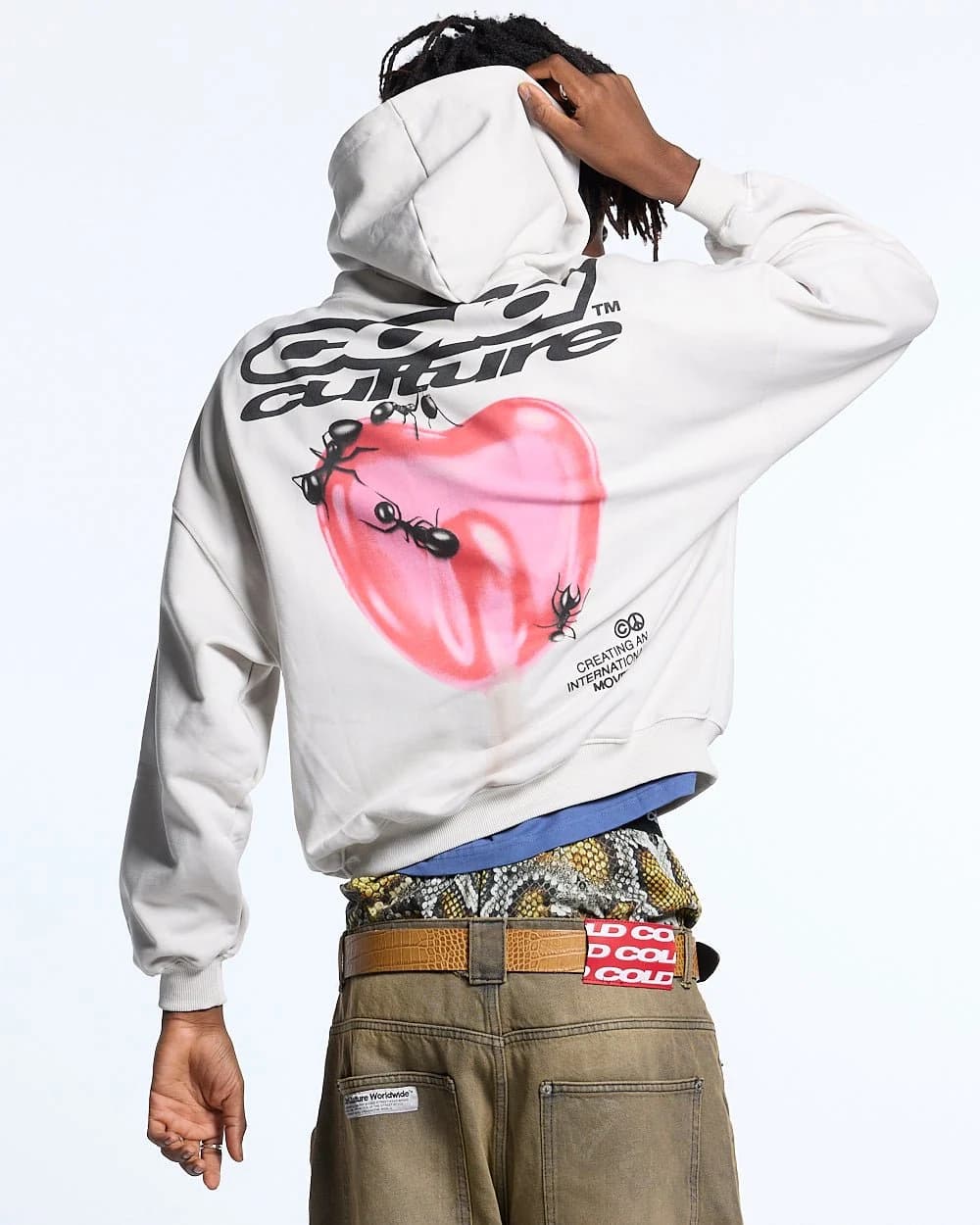 LOLLIPOP HOODIE LIGHT GREY 2