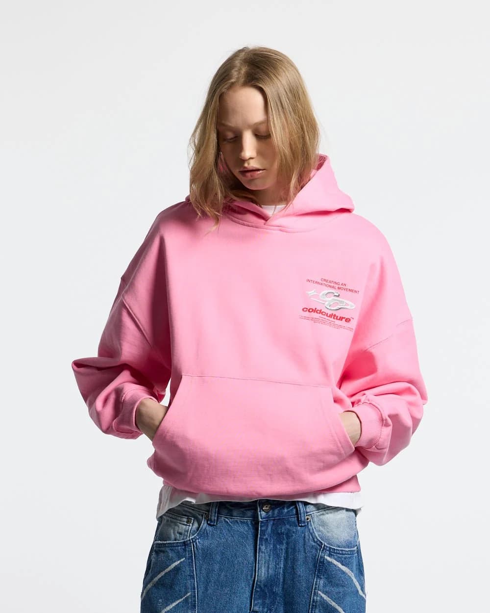 SPARKLY HOODIE PINK 6