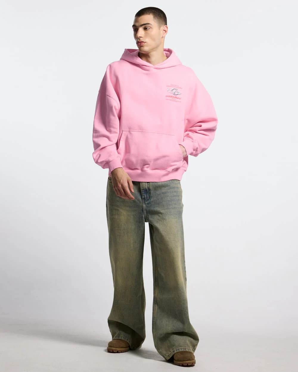 SPARKLY HOODIE PINK 4