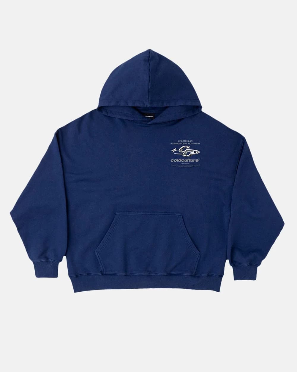 SPARKLY HOODIE COSMIC BLUE 3
