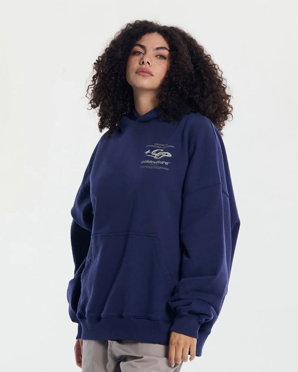 SPARKLY HOODIE COSMIC BLUE 6