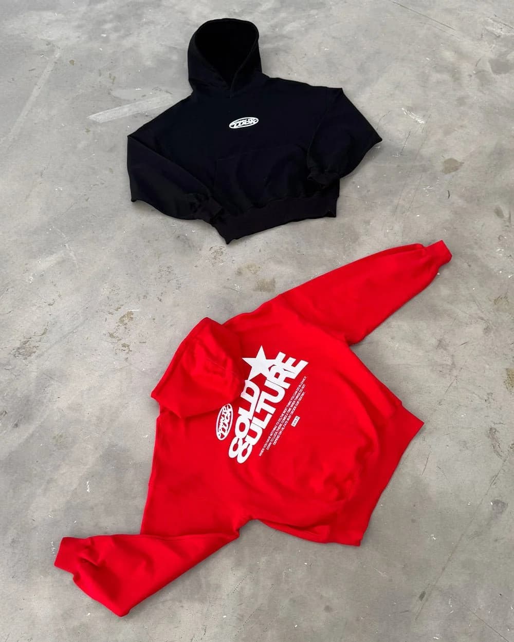 DOWN TO LUCK HOODIE BLACK AND WHITE 7