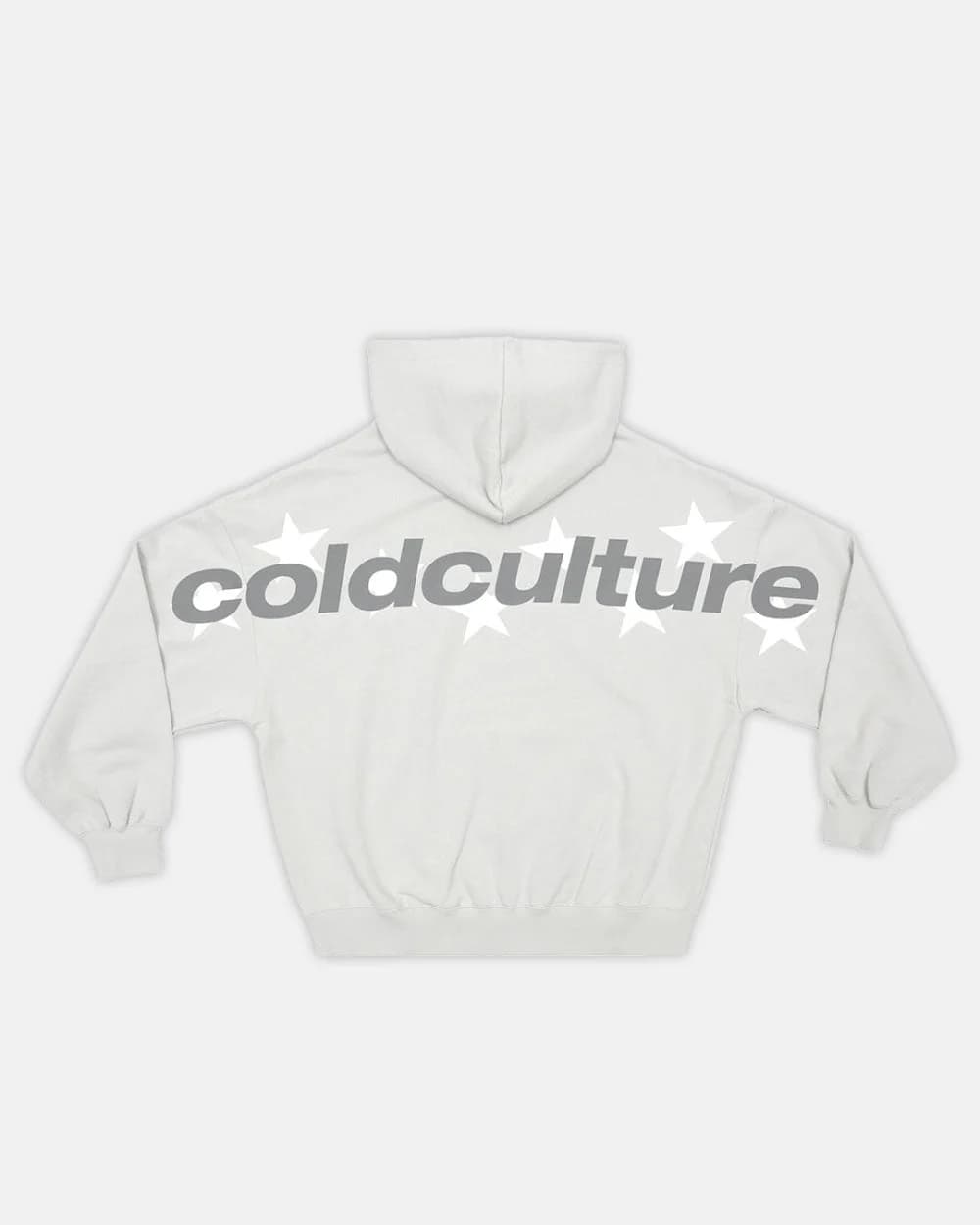 STELLAR HOODIE LIGHT GREY by COLD CULTURE