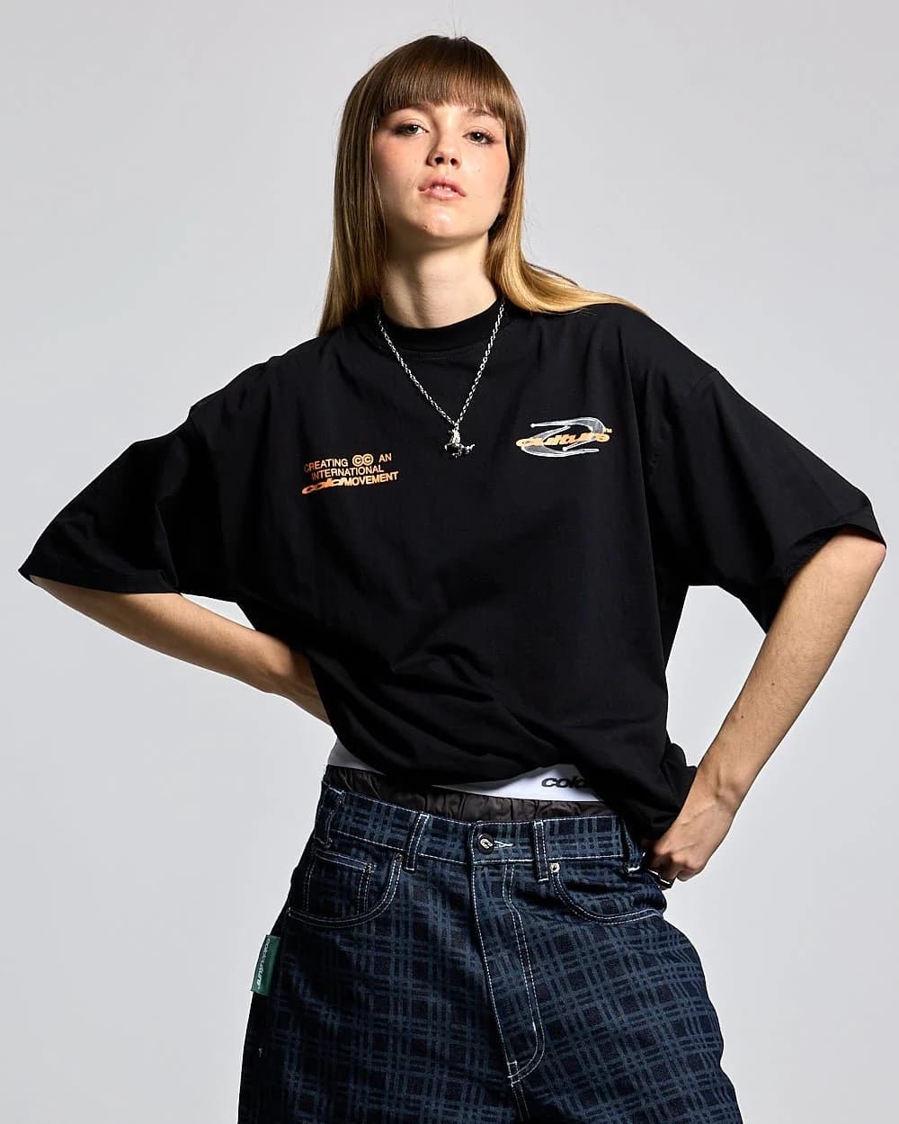 DYNAMIC TEE BLACK AND ORANGE 6
