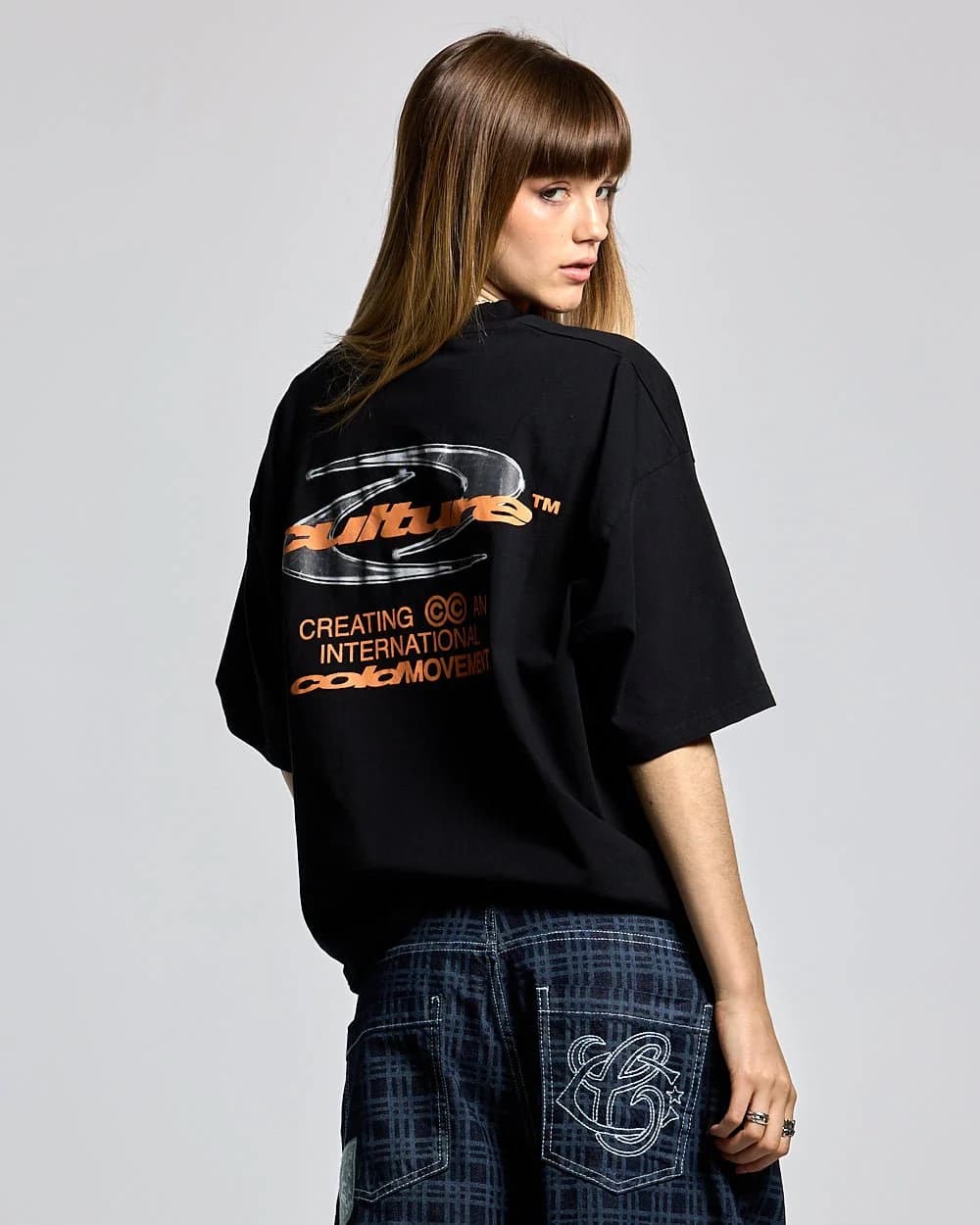 DYNAMIC TEE BLACK AND ORANGE 5