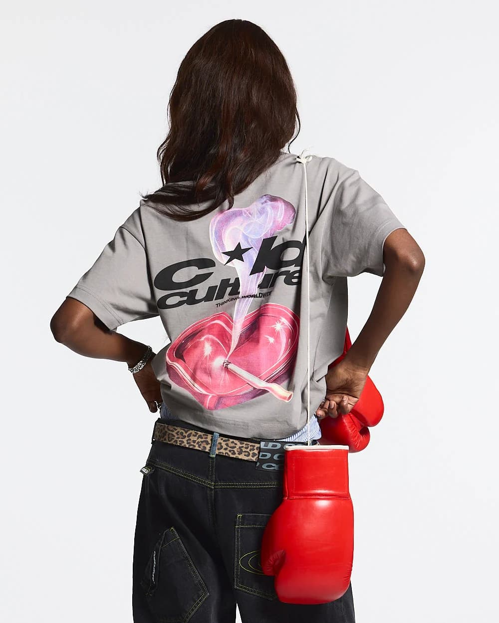 HEART ASHTRAY TEE FROST GREY 5
