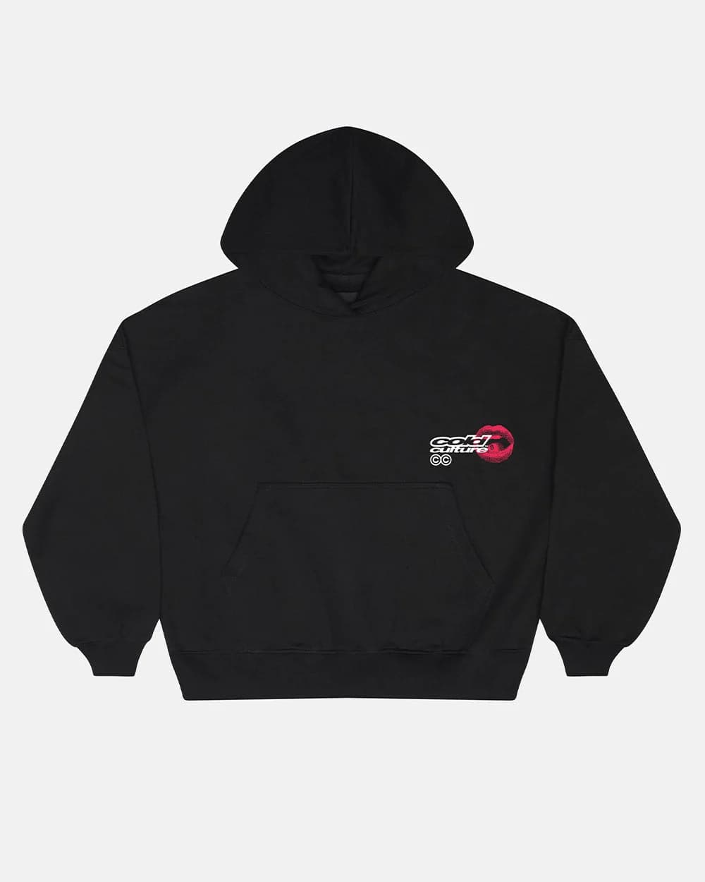 LIP COMBO HOODIE BLACK 3