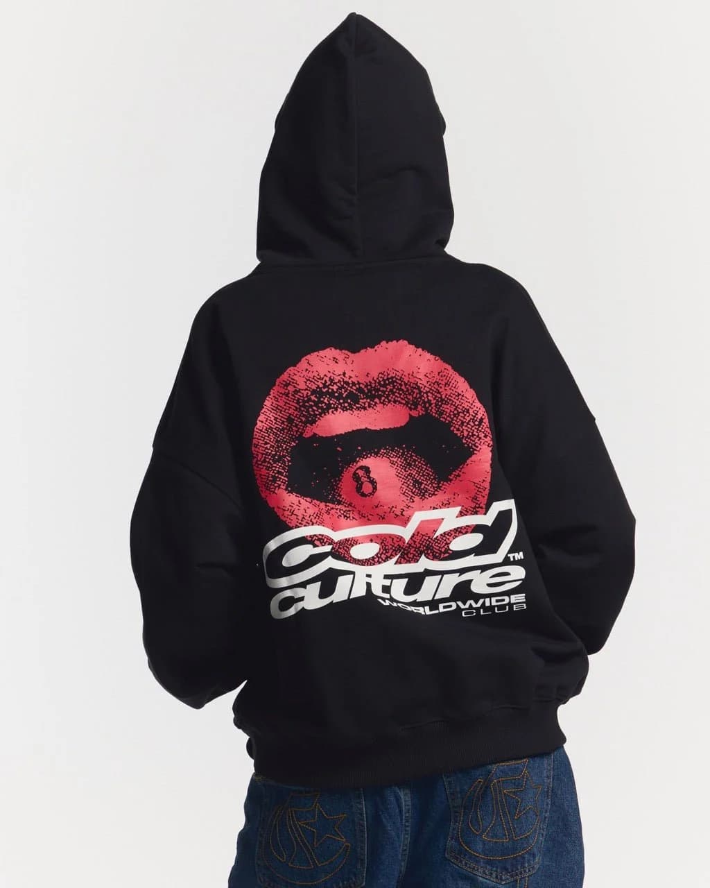LIP COMBO HOODIE BLACK 6