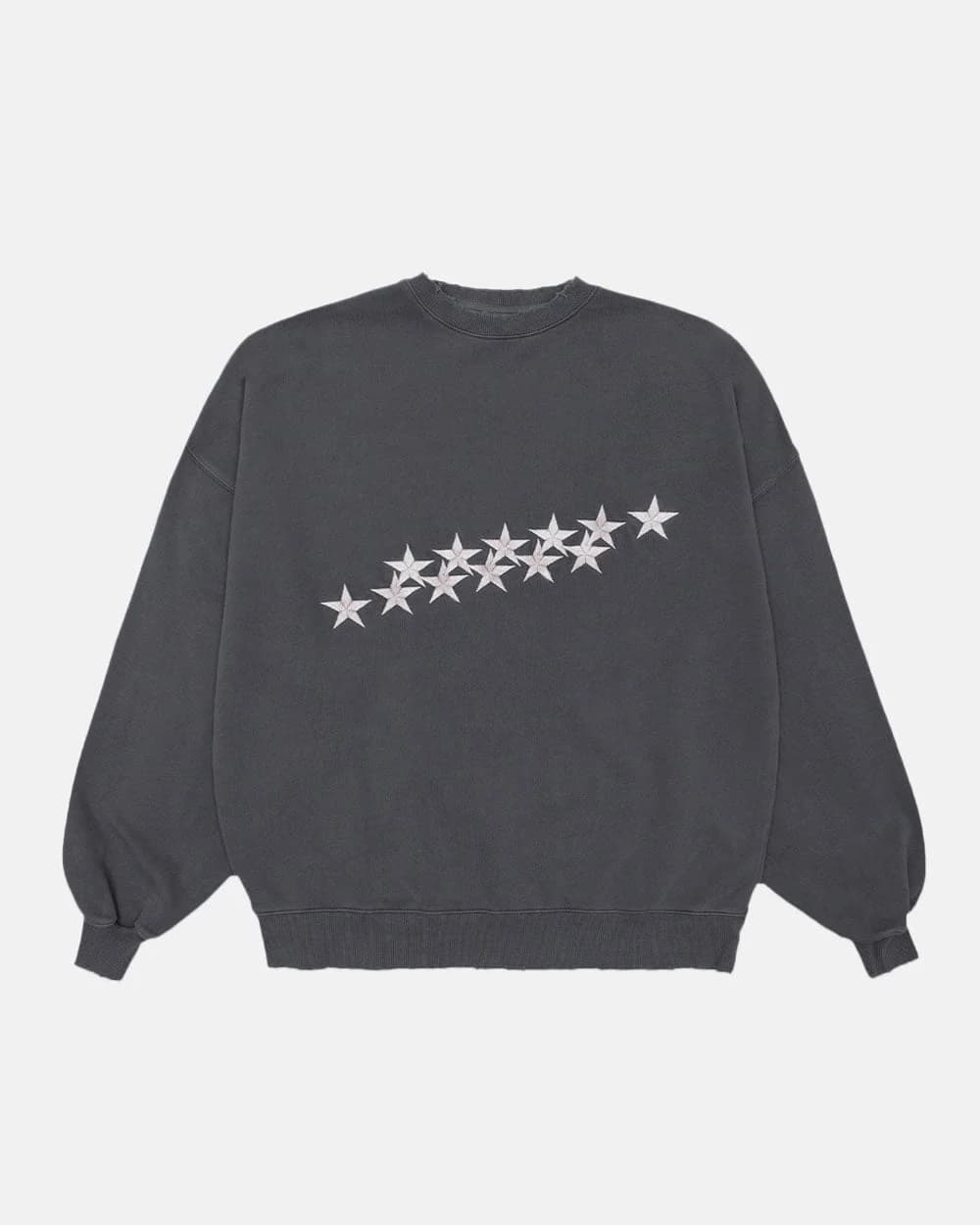 STARS CREWNECK DUST GREY by COLD CULTURE