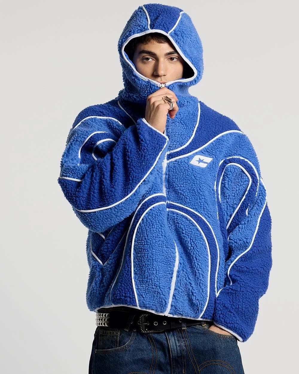 TAKE OFF FLEECE BLUE by COLD CULTURE