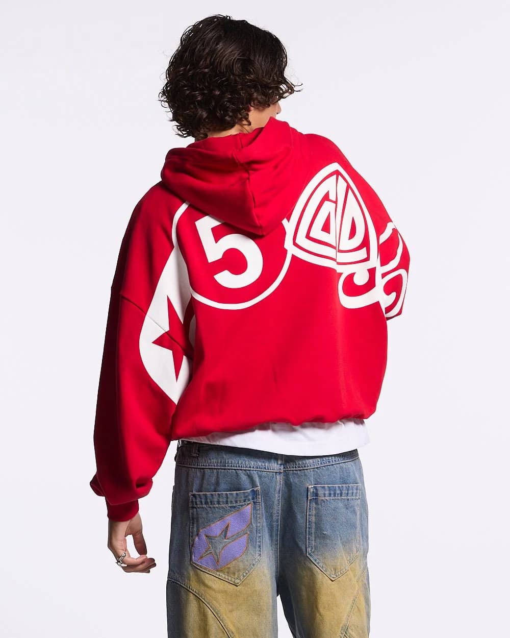 ICONIC COLD HOODIE RED 2