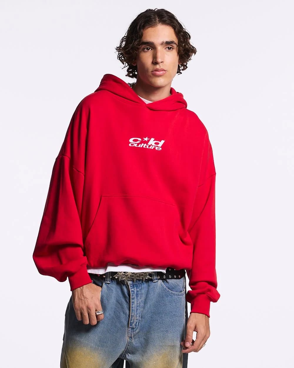 ICONIC COLD HOODIE RED 4