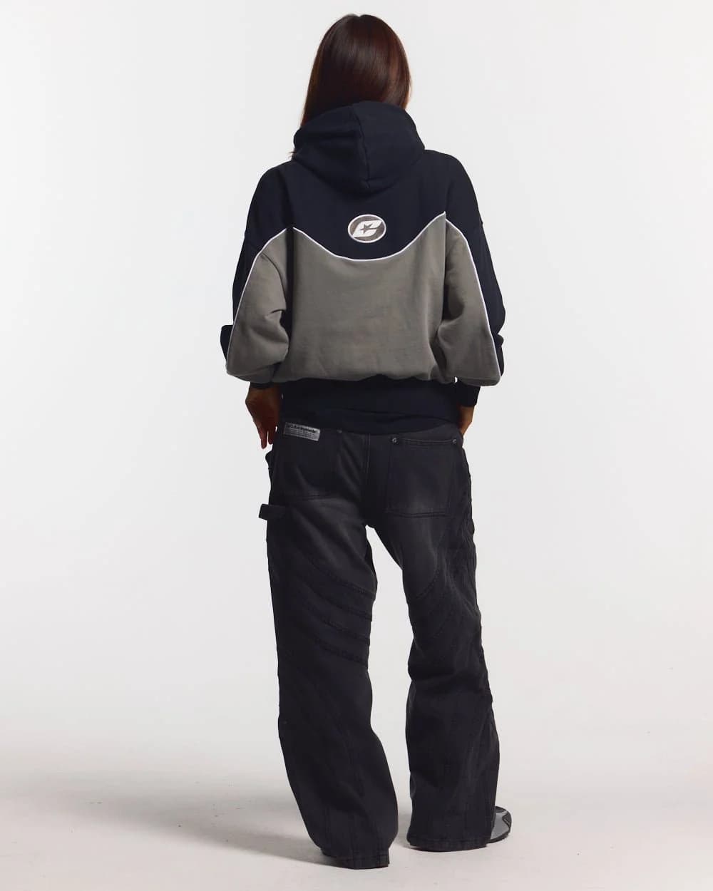 NO RISK ZIP HOODIE BLACK 6